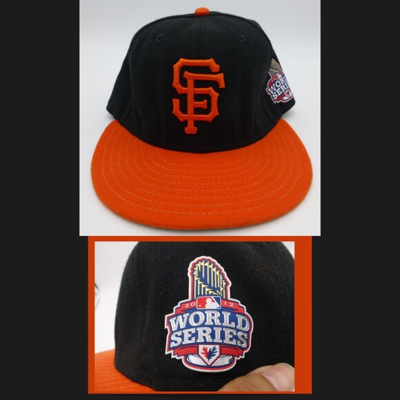 San Francisco Giants 2012 World Series Offical On-Field 6 7/8 Fitted Hat